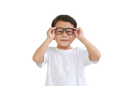 Kid with glasses