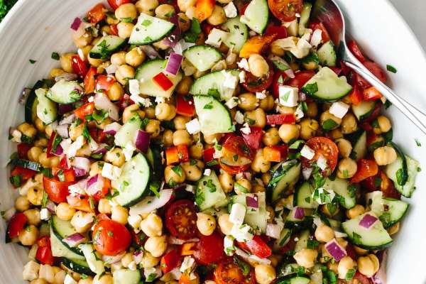 mediterranean chickpea salad