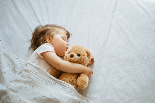 Baby Sleeping in bed