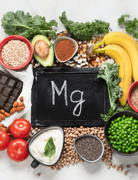 Magnesium in foods