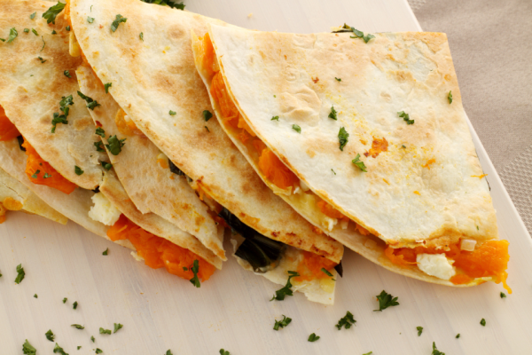 Pumpkin Quesadillas