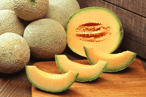 Cantaloupe Slices